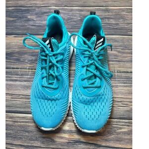Adidas Alphabounce EM Womens 7 Blue Running Sneakers Athletic Shoes BW0328
